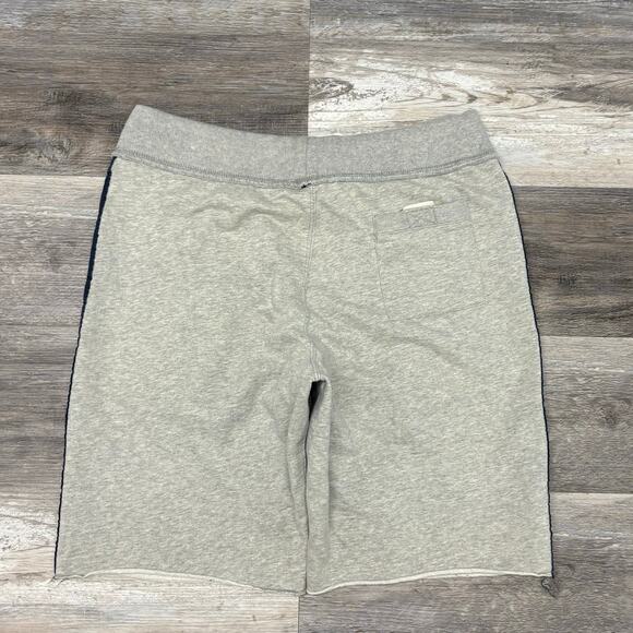 Vintage y2k Aeropostale Shorts 4 Gray Side Striped Mens‎ M Gym Sweat Shorts Logo - Picture 2 of 11